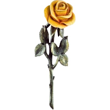 Wooden decoration Rose