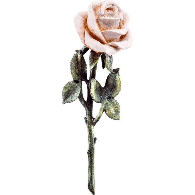 Drevená dekorácia Ruža