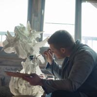 Archanjel Michal - Hellfall - socha