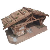 Drevený betlehem pre figúrky "Bulaccia"