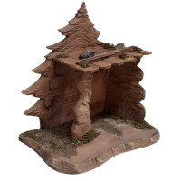 Drevený betlehem pre figúrky "Malsiner"