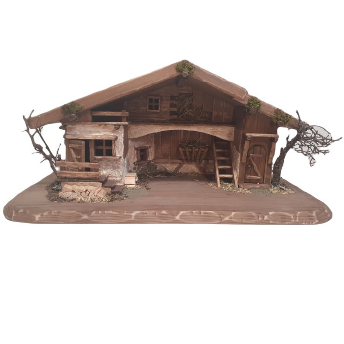 Drevený domec pre figúrky "Schönau"