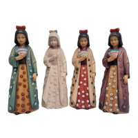 Japonka drevená socha