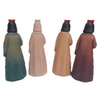 Japonka drevená socha