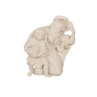 Kľačiaci pastier s chlapcom pre betlehem - Vidiecky