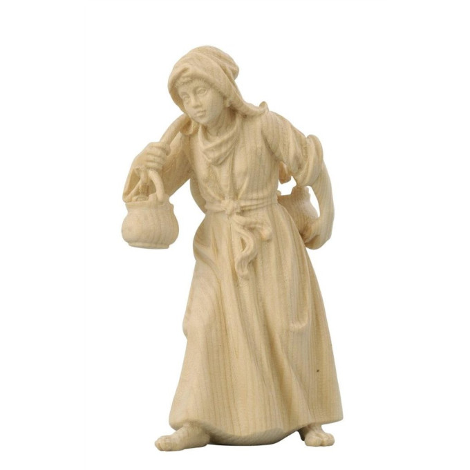 Female water-carrier for Nativity scene - Alpine
