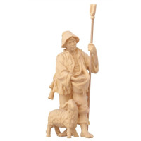 Shepherd with sheep for Nativity scene - Alpine