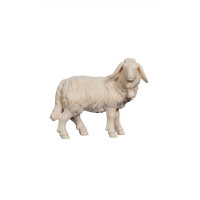 Sheep standing with bell for Nativity scene - Alpine