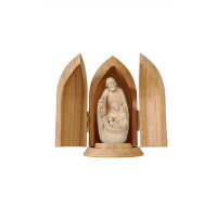 Svätá rodina s jaslami v kaplnke