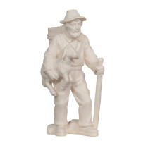 Shepherd with a lamb in his arms for Nativity scene - Jerusalem