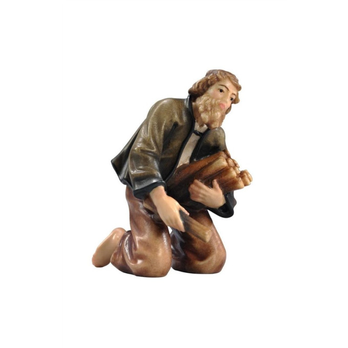 Pastier pri táborovom ohni pre betlehem - Jeruzalem