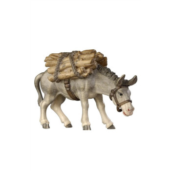 Donkey with wood for Nativity scene - Jerusalem