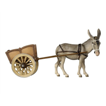 Donkey with cart  for Nativity scene - Jerusalem