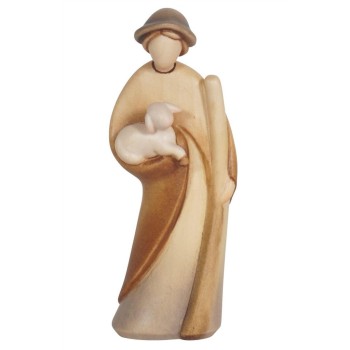 Pastier s palicou a ovečkou pre betlehem - Leonardo