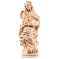 Svätá Priska (Priscila) s knihou a levom