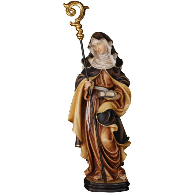 Svätá Waltraud s knihou