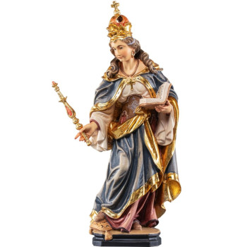 Svätá Ingeborg so žezlom a knihou