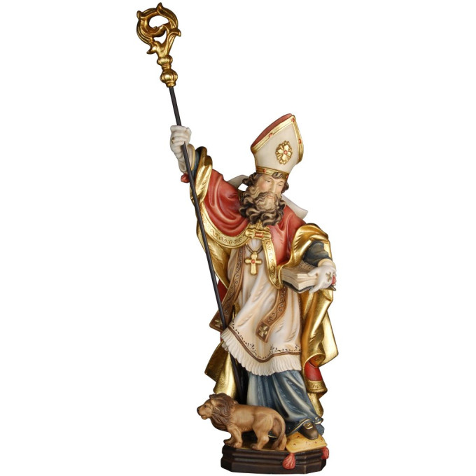 Saint Ignatius of Antioch with book and lion