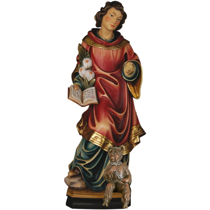 Saint Cyriacus with devil