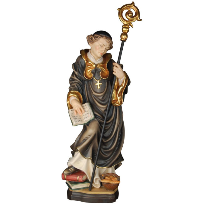 Svätý Adelard s košíkom na chlieb