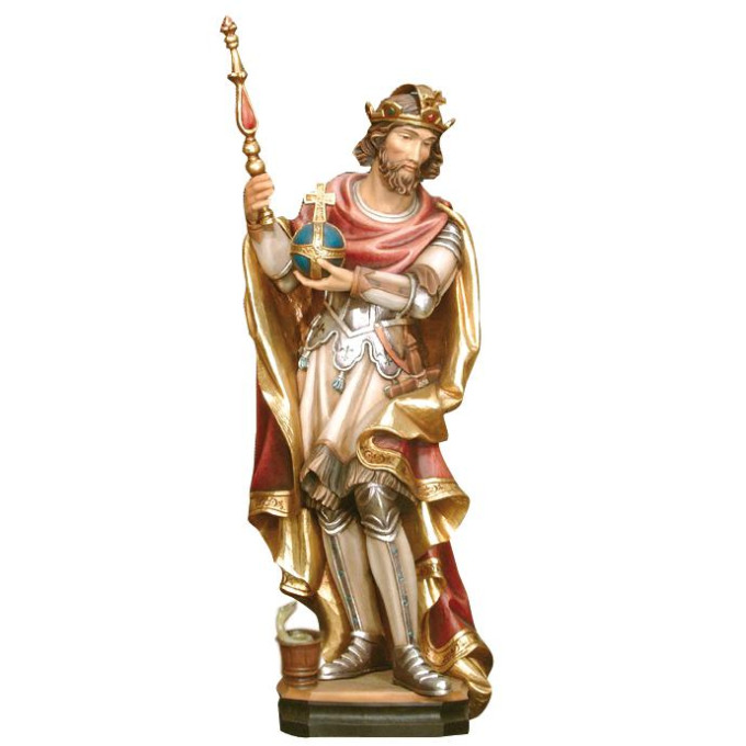 Svätý Eduard III. Vyznávač s hadom